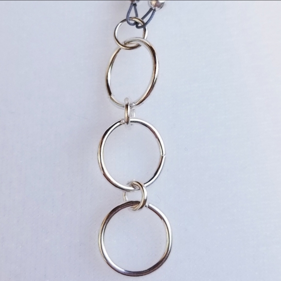 Ruby & Hematite Double Row Stacking Necklace - Picture 7 of 8